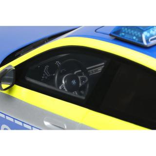 AC BMW SCHNITZER ACS4 POLIZEI 2022 OttO mobile 1:18 Resinemodell (Türen, Motorhaube... nicht zu öffnen!)